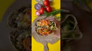 Wrap saud&aacute;vel! Dica pr&aacute;tica, nutritiva e deliciosa para o dia a dia / Lilian Chef #shorts #receitas