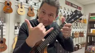 Twisted Wood Switchback SW-700T Koa Tenor Ukulele Demo/Review at Aloha City Ukes