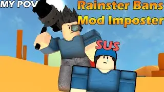 RainsterYT bans fakes admin!!! (Roblox Arsenal)