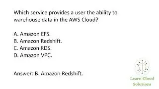AWS Cloud Practitioner Exam Question   Storing Data in AWS Cloud