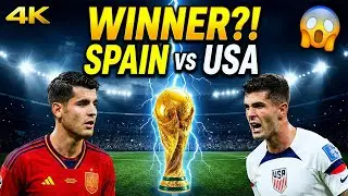 Unbelievable! Predicted FIFA World Cup 2026 Winner 😱⚽ Spain vs USMNT Shocking!