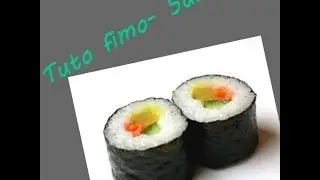 Tuto fimo- Sushi