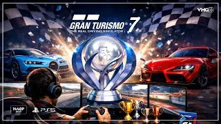 Gran Turismo 7: Em Busca da Platina perfeita + DLC Power Pack | Playstation 5 | 1440P 60FPS