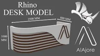 Rhino Tutorial | Furniture Design - Desk Modeling