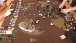 Warmachine/Hordes Crucible Masters Brian White Skarre2 versus Kurt Hindman II Butcher3