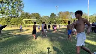 Volleyball Fundraiser half of Set 1 and full Set 2