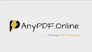 Translate PDFs with Layout Preservation &ndash; AI-Powered PDF Multilingual Translator