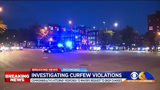 No jail time for those charged with solely violating curfew