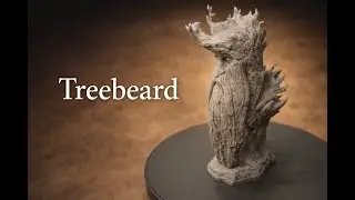 Timelapse: 3D Printing a Treebeard Bust (LOTR)