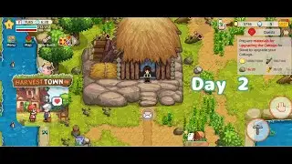 Day 2, Year 1 - Harvest Town - Gameplay Walkthrough | Part 2 (Android, iOS)