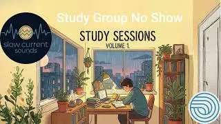 Study Group No Show 📚 | Late Night Lo-Fi for Solo Studying