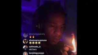 Kasher in the studio😭