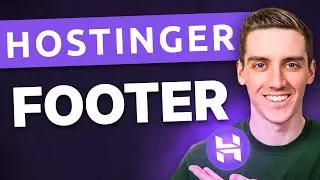 How to Edit the Footer in Hostinger Website Builder