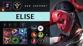 Elise Support vs Lulu - KR Challenger Patch 26.02