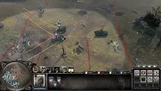 Company of Heroes 2 | Centaur vs two M15A1 Half-Track