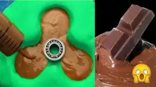 How to Make DIY Chocolate Fidget Spinner - DIY Chocolate Fidget Spinner Toys