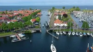 Drone footage above Medemblik - TwanIsVlogging