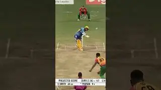 Nicholas Pooran's INCREDIBLE one-handed six! 🔥