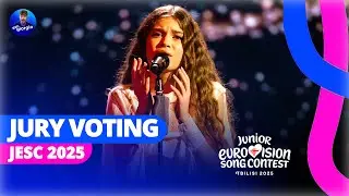 🇬🇪 Junior Eurovision 2025: Jury Voting &bull; Results Recap