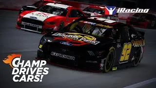 Multigroove racing at it's finest at Chicagoland, can we hold it together for 100 laps?