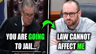 Courtroom MELTDOWN &mdash; Harsh Judge Goes NUCLEAR on Cocky Sovereign Citizen