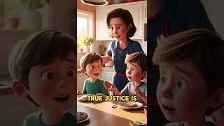 The Power of Fairness #shorts #justice #wisdom #kids #kidslearning #moraltales #bedtimestories