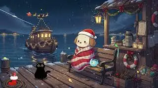Winter Lofi with Puppy ❄️ Chill Lofi Hip Hop 🎧 for Cozy Winter Focus Vibes