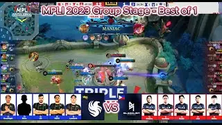 MANIAC! Blacklist International vs Team Falcons | MPLI 2023 Group Stage Best of 1 (English)