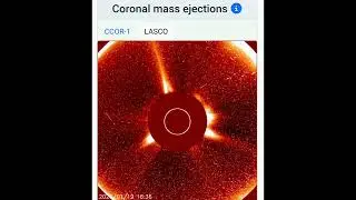 S3 Strong Solar Radiation Storm in progress - charged particles galore 🎇 19 January 2026