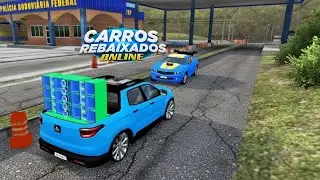 CARROS REBAIXADOS ONLINE | FUI PARADO NA BLITZ DA PRF COM A FIT TORO EQUIPADA