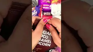 Opening 4700BC Belgian Choco Caramel Popcorn | Chocolate Snacks Review #shorts
