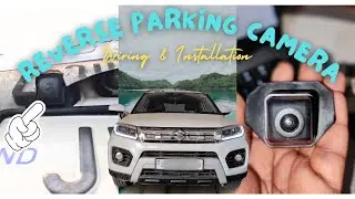 OEM Reverse Parking Camera Wiring and Installation #marutisuzuki #brezza ZDI to ZDI+