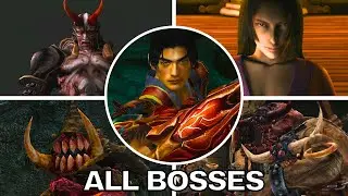 ONIMUSHA WARLORDS - Все боссы + концовка [JP VO] 4K 60FPS UHD