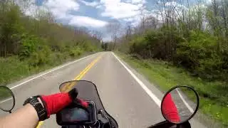 Royal Enfield Himalayan - Mahoning River Valley Ride - Raw Unedited Video