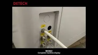 2000W MAX laser cutter inspection video (QBH connector, three gas routes)DX231245F