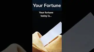 What was your last fortune that came true? #insights #quotes #fortune #psychictarot #daily #shorts