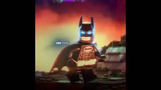 Batman works alone || Lego Batman Movie ||  Lil peep e XXXTETACION - Falling Down (slowed)