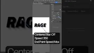 How to Create Speeding Text Effect in Photoshop #photoshop #photoshoptutorial #photoshoptexteffect