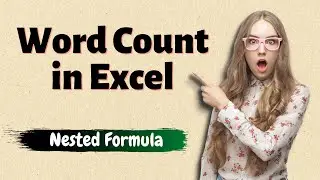 Count Specific Word in a Cell in Excel | Vivekananda Sinha | Video 150