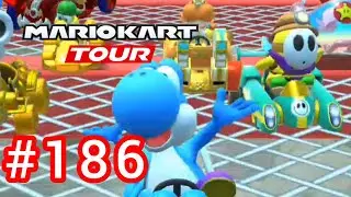 &Uacute;ltima carrera en la senda con Golden Mario! | Temporada de A&ntilde;o Nuevo (Cap. #186) | Mario Kart Tour