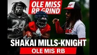 Shekai Mills-Knight | Ole Miss 4⭐ RB Puts in SEC Training with Coach Mike Supa Set