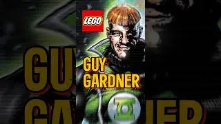 Сделал отличный Лего кастом с минифигуркой Зеленого Фонаря #GreenLantern  #lego