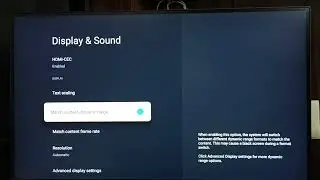 Fix Black Screen Issue on Google TV Android TV OS 14