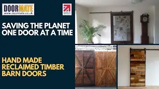 Barn Doors UK: Handmade Reclaimed Timber Sliding Barn Doors by DoorMate