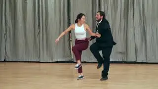 Midwest Lindy Fest 2018 Feat. CJC - Showcase - Ellie Blair and Anthony Carusiello