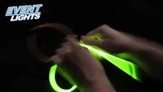 Knicklichter Leuchthaarreifen - 50 St&uuml;ck, leuchten im Dunkeln, perfekt f&uuml;r jede Party | Eventlights