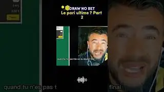 Le draw no bet le pari ultime ? Part 2 #shorts