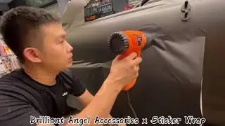 Tutorial on door wrap Ford Ranger