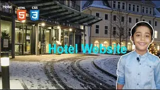 Build a Responsive Hotel Website | HTML and CSS Tutorial | ProgrammingWithRayyan