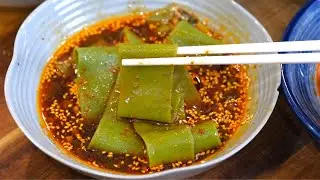 Внимание, любители кинзы! Рецепт китайской поясной лапши (лапша с кинзой)
